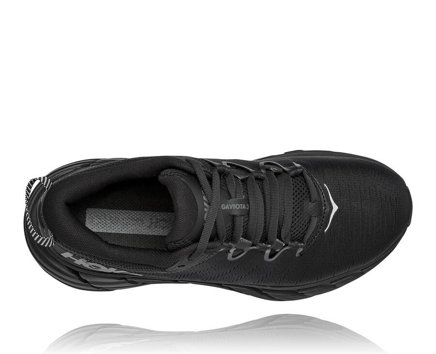 Zapatillas Running Hoka One One Mujer - Gaviota 3 - Negras - SLN906735